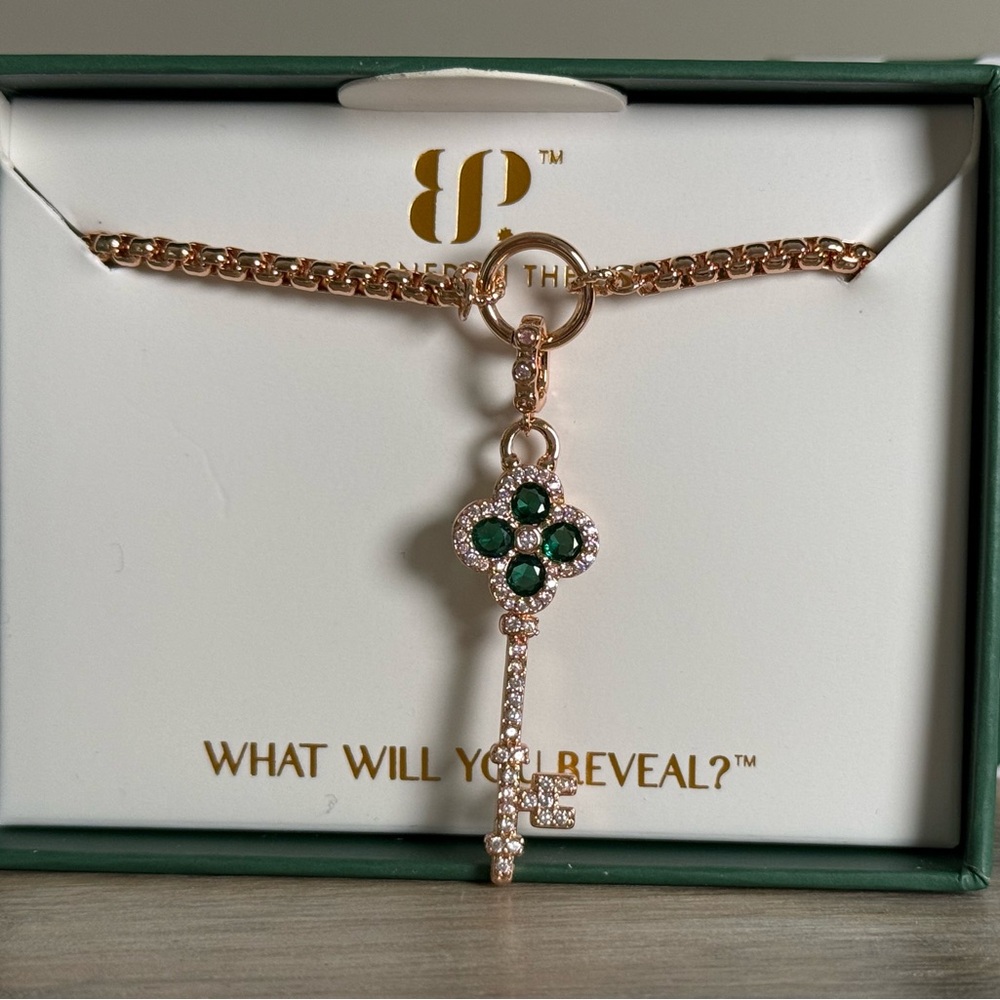 Bomb Party 2026 May Necklace “Unlocked With Class” Brand New!